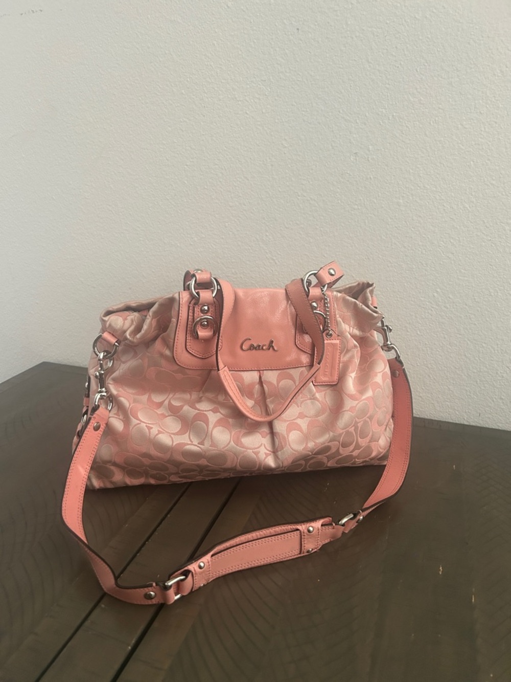 Coach Ashley Peony Signature Carryall No. A1257-F15510